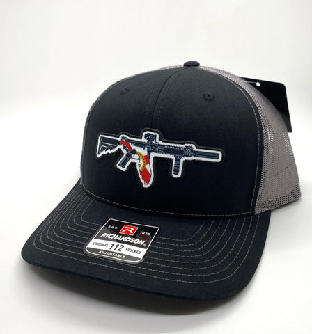 FL AR Hat (Black/Charcoal)