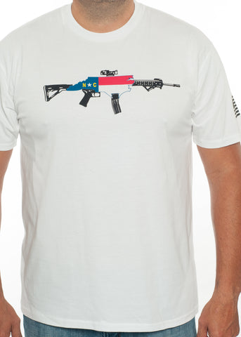 NC AR-15 Rifle Tee (Front Logo Promotional Shirt)