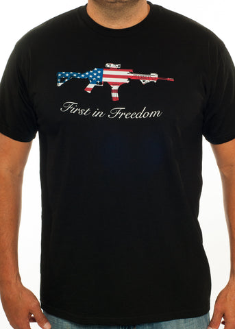 NC First In Freedom Tee