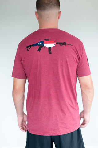 NC AR Tee (Cardinal)