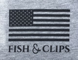 NC AR Tee (Heather grey)