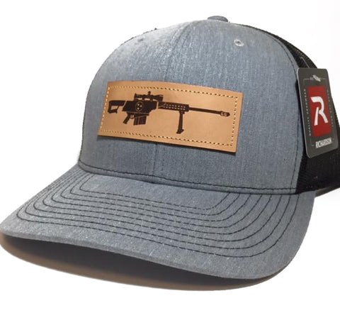 TN .50 Cal Leather Patch Hat (Heather)