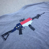 NC AR Tee (Heather grey)