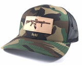 FL AR Leather Patch Hat (Camo)