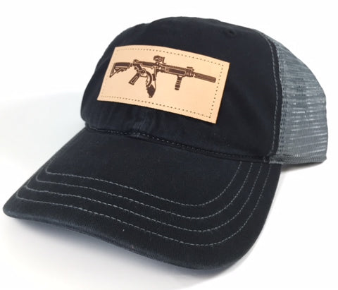 Unstructured Mesh FL AR Hat (Black/Charcoal)