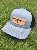 FL AR Leather Patch Hat (Heather Grey)