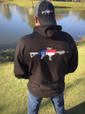 NC AR Hoodie Sweatshirt (Black)