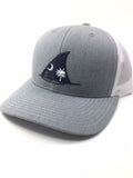 SC Redfish Tail Fin Hat (Heather Grey/white)