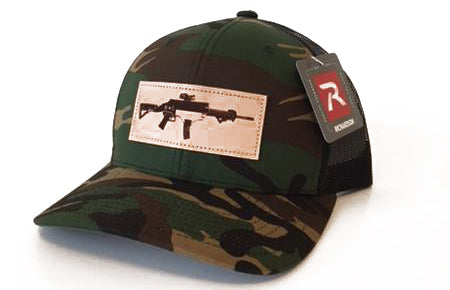 NC AR Leather Patch Hat (Camo)