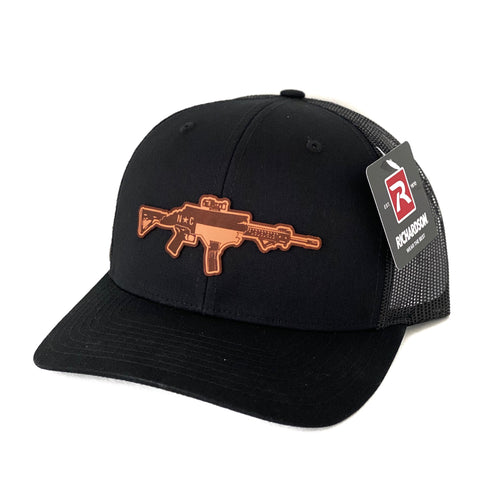 NC AR Black Hat (Leather AR)