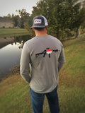 NC Rifle Long Sleeve Tee (Storm Grey)