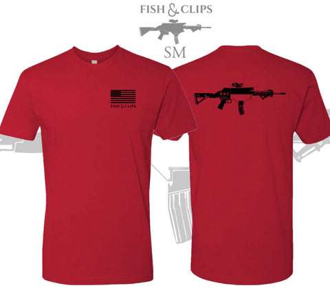 NC AR Red Tee
