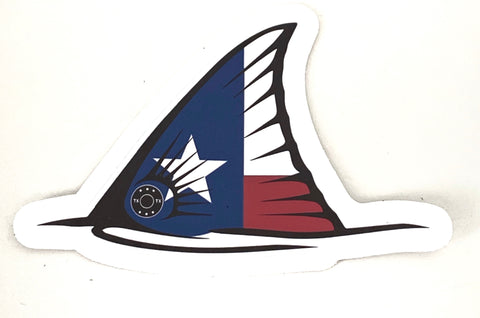 TX Redfish Tail Sticker
