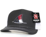 NC Redfish Tail Fin Hat (Charcoal/White)