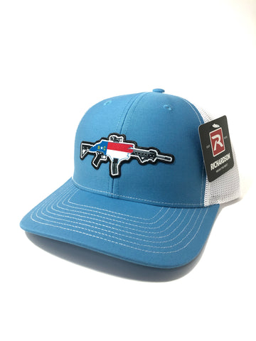 NC AR Trucker Hat (Columbia blue)