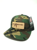 SC AR Leather Patch Hat (Camo)