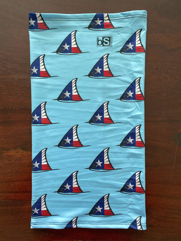 TX Redfish Neck Gaiter (Light Blue)