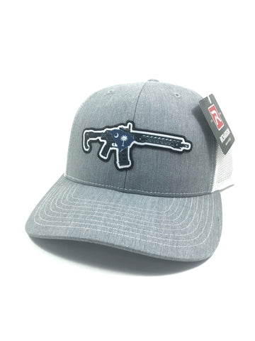 SC AR Trucker Hat (Heather Grey/White)