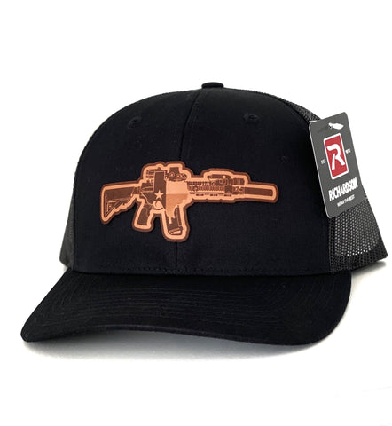 TX AR (Leather) Black Hat