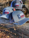 TX 5.56 Flag PVC Patch Hat Heather Grey/Navy