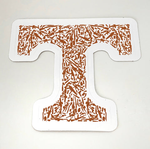 TN Gun “T” Sticker