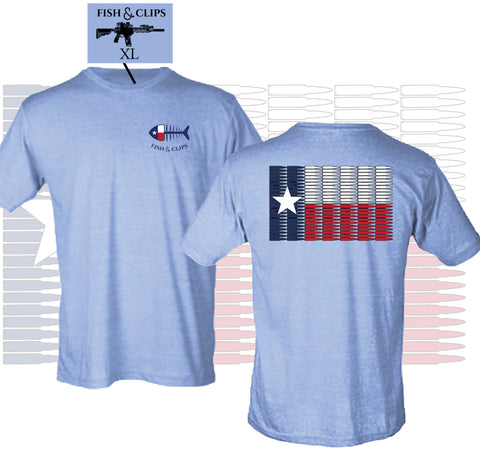 TX 5.56 Flag Tee Light Blue