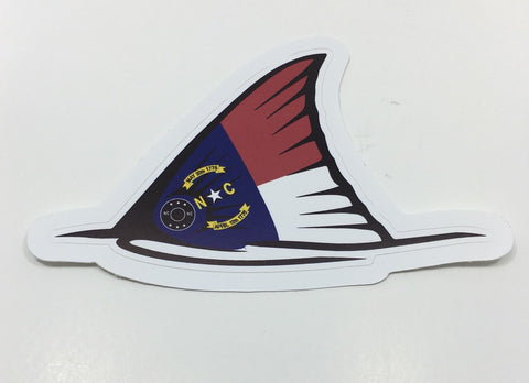 NC Redfish Tail Sticker